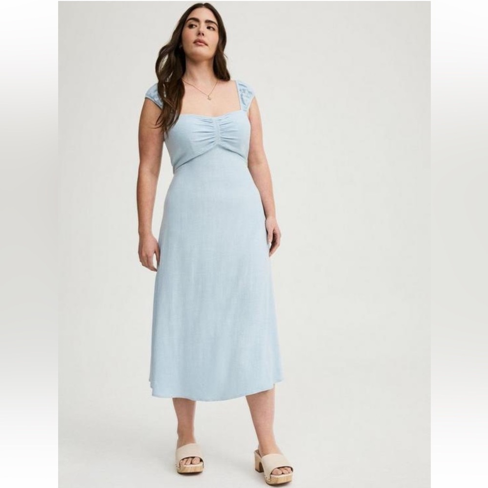 Torrid A-Line Midi Dress, size 0